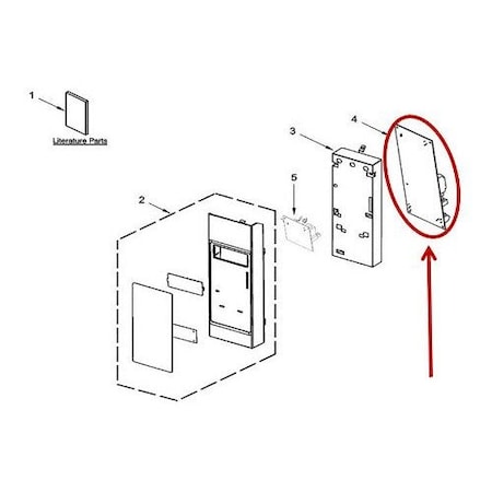 Whirlpool W11182110 Whirlpool Microwave Electronic Control Board W11182110